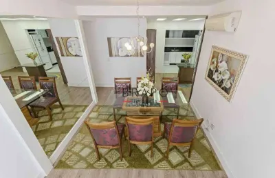 Apartamento com 3 dormitórios para alugar, 140 m² - campo comprido - curitiba/pr