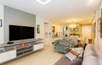 Apartamento com 3 dormitórios para alugar, 150 m² - alto da glória - curitiba/pr