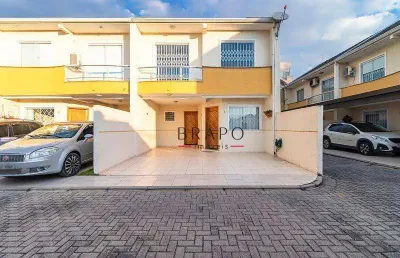 Sobrado com 3 dormitórios para alugar, 101 m² - xaxim - curitiba/pr