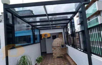 Apartamento à venda, 4 quartos, 2 suítes, 3 vagas, tupi - praia grande/sp