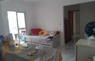 Apartamento à venda, 2 quartos, 1 suíte, 1 vaga, vila mirim - praia grande/sp
