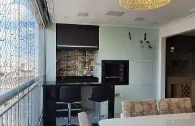 Apartamento com 3 quartos para alugar na Mooca, São Paulo 
