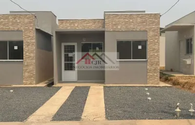 Casa para venda em várzea grande, costa verde, 2 dormitórios, 1 banheiro, 1 vaga