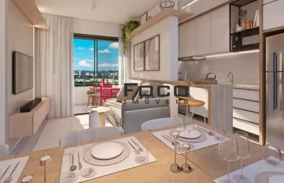 Apartamento à venda no jd das industrias com 02 dormitórios sendo 01 suíte e varanda gourmet - 54m².