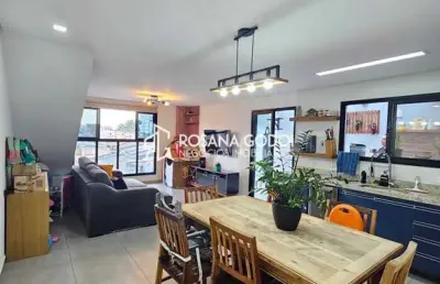 Cobertura em excelente localização no bairro paulicéia em sbcampo/sp