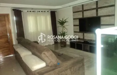 Sobrado com 190m², 4 dormitórios sendo 2 suítes, 3 vagas na vila alpina - santo andré