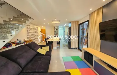 Apartamento cobertura em paulicéia, são bernardo do campo/sp