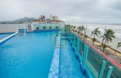Lindo apartamento com vista para o mar - 2 dorms - piscina