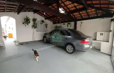 Casa 60mts da praia - centro de mongaguá - com edícula