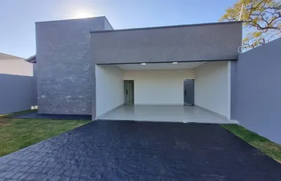 Casa com 3 quartos à venda na avenida maria vieira cunha, 584, setor epaminondas ii, jataí, 150 m2 por r$ 890.000