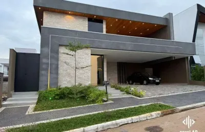 Casa no condomínio residencial grand trianon – anápolis – go 4 suítes