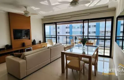 Apartamento à venda na riviera de são lourenço | 3 dormitórios sendo 1 suíte - 104 m² área útil - 2 vagas | espaço gourmet