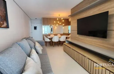 Apartamento à venda na riviera de são lourenço | 104m² área útil - 3/2 suítes - mobiliado - 2 vagas de garagem | espaço gourmet