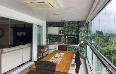 Apartamento com 4 dormitórios à venda, 154 m² por r$ 4.250.000,00 - riviera módulo 07 - bertioga/sp