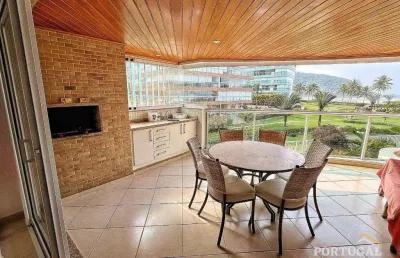 Apartamento com 3 dormitórios à venda, 143 m² por r$ 5.350.000,00 - riviera módulo 08 - bertioga/sp