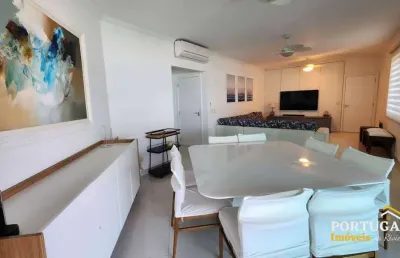 Apartamento à venda no módulo 6 da riviera de são lourenço | 196m², 4 suítes, 2 vagas | vista ao mar, churrasqueira, piscina, 100m da praia