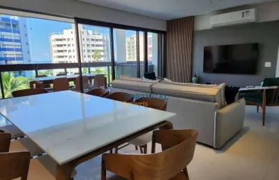Apartamento com 3 dormitórios à venda, 117 m² por r$ 3.900.000,00 - riviera módulo 06 - bertioga/sp