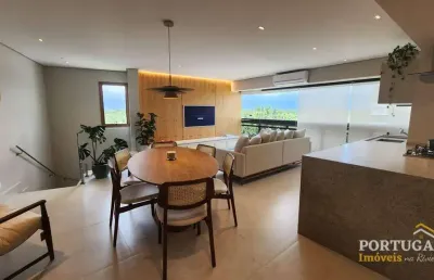Apartamento à venda na riviera de são lourenço | duplex - 114m² área útil - 2 vagas de garagem | varanda gourmet