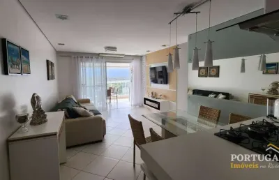 Apartamento à venda na riviera de são lourenço | 3/1 suíte - 110m² área útil - 2 vagas de garagem | varanda gourmet - lazer completo