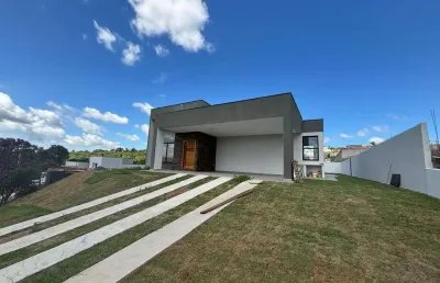 Casa em condomínio para venda em araçoiaba da serra, além ponte, 4 dormitórios, 2 suítes, 5 banheiros, 6 vagas