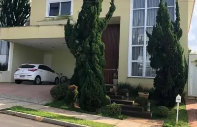 Casa alto padrão para venda em sorocaba, condomínio mont blanc, 4 dormitórios, 2 suítes, 5 banheiros, 4 vagas
