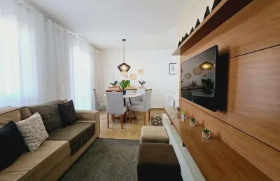 Apartamento para venda em votorantim, vossoroca, 3 dormitórios, 1 suíte, 2 banheiros, 1 vaga
