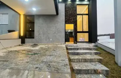 Casa em condomínio para locação em sorocaba, villaggio ipanema, 3 dormitórios, 3 suítes, 3 banheiros, 1 vaga