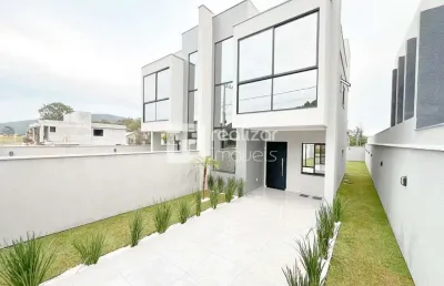 Casa em condomínio fechado com 3 quartos à venda no são joão do rio vermelho, florianópolis  por r$ 750.000