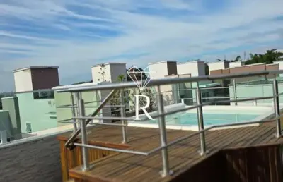 Casa em condomínio fechado com 2 quartos à venda no forquilhas, são josé  por r$ 860.000