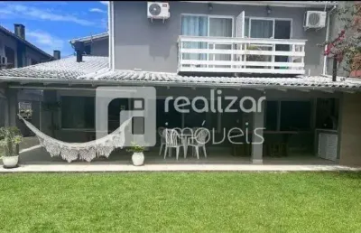 Casa em condomínio fechado com 2 quartos para alugar no cachoeira do bom jesus, florianópolis  por r$ 11.000