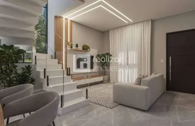 Casa em condomínio fechado com 3 quartos à venda no vargem pequena, florianópolis  por r$ 950.000