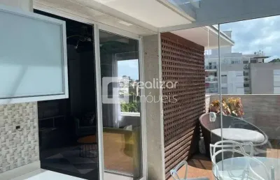 Cobertura com 1 quarto à venda em jurerê internacional, florianópolis  por r$ 1.090.000