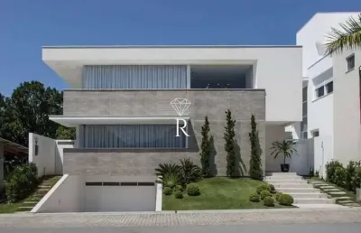 Casa em condomínio fechado com 4 quartos à venda em jurerê, florianópolis  por r$ 6.480.000
