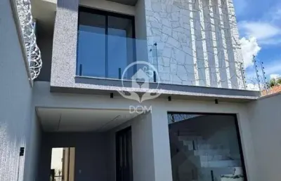 Sobrado à venda 3 suítes plenas - jardim vila boa - goiânia-go