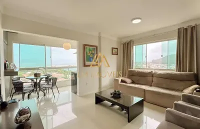 Apartamento de último andar com vista mar permanente.