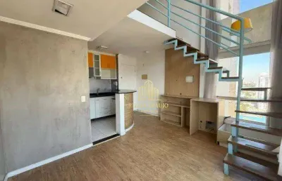 Apartamento duplex para locação, 38 m² - vila leopoldina - são paulo/sp