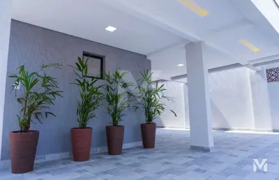 Apartamento com 2 quartos à venda na vila mirim, praia grande , 60 m2 por r$ 360.000