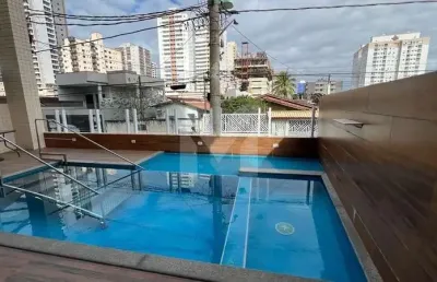 Apartamento com 2 quartos à venda em aviação, praia grande , 77 m2 por r$ 470.000
