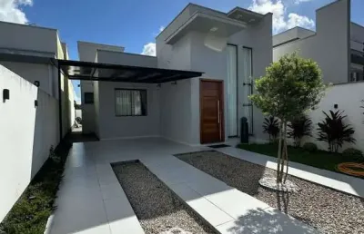 Casa de dois dormitórios, sendo uma suíte - br felice