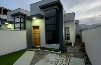 Casa com dois dormitórios, sendo uma suíte - br felice