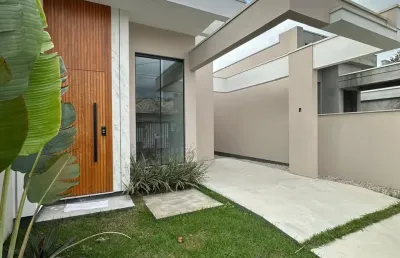 Casa 2 dormitórios sendo uma suíte - areias tijucas-sc