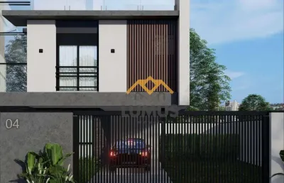 Sobrados em construção com 3 dormitórios à venda por r$ 1.050.000 - portão - curitiba/pr