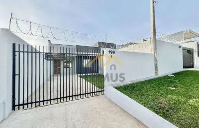Casa com 3 dormitórios à venda, 70 m² por r$ 440.000 - campina da barra - araucária/pr