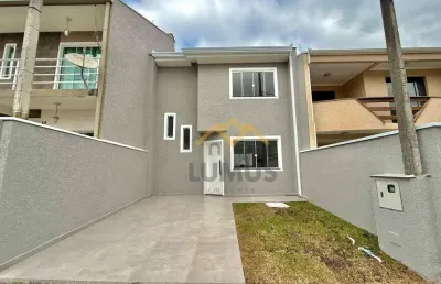 Sobrado com 3 dormitórios à venda, 78 m² por r$ 545.000,00 - pinheirinho - curitiba/pr