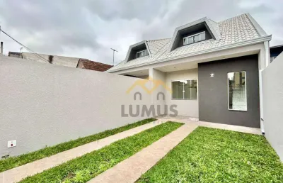 Casa com 2 dormitórios à venda, 64 m² por r$ 320.000 - cidade industrial - curitiba/pr