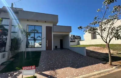 Casa térrea à venda no condomínio residencial terras da estância