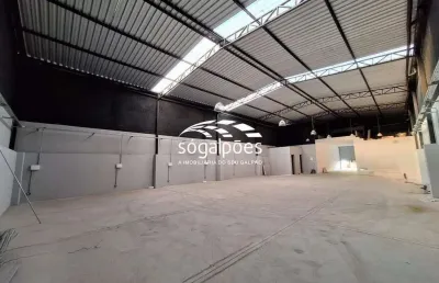 Galpão/lojão com 310m² em via comercial do novo riacho em contagem!