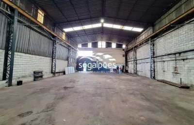 Galpão industrial para locação com ponte rolante de 5 toneladas próximo à br 040 - bh/mg