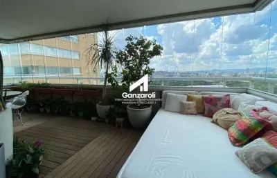 Condomínio praça villa lobos - apartamento alto padrão no alto de pinheiros com vista - andar alto - vista para o parque