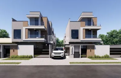 Sobrado à venda no boqueirão, curitiba: 122m², 3 suítes, 2 vagas de garagem. oportunidade por r$849.000!